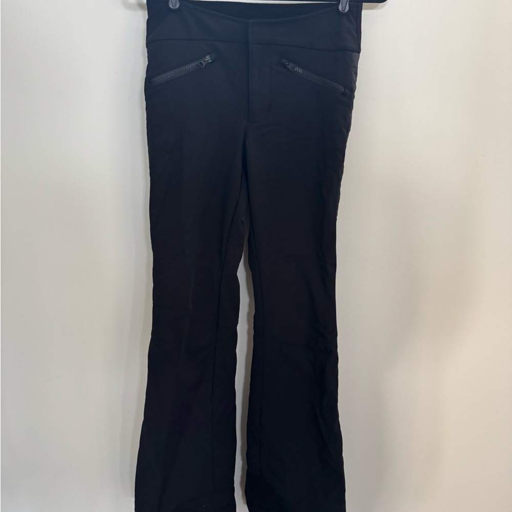 Athleta Black Zippered snow winter Pants